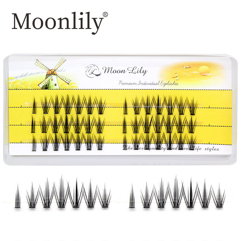 Eyelash Extension Russian - ขนตาปลอมแบบแบ่งช่อ 3 มิติ นุ่มฟู ธรรมชาติ พร้อมโลโก้สั่งทำ