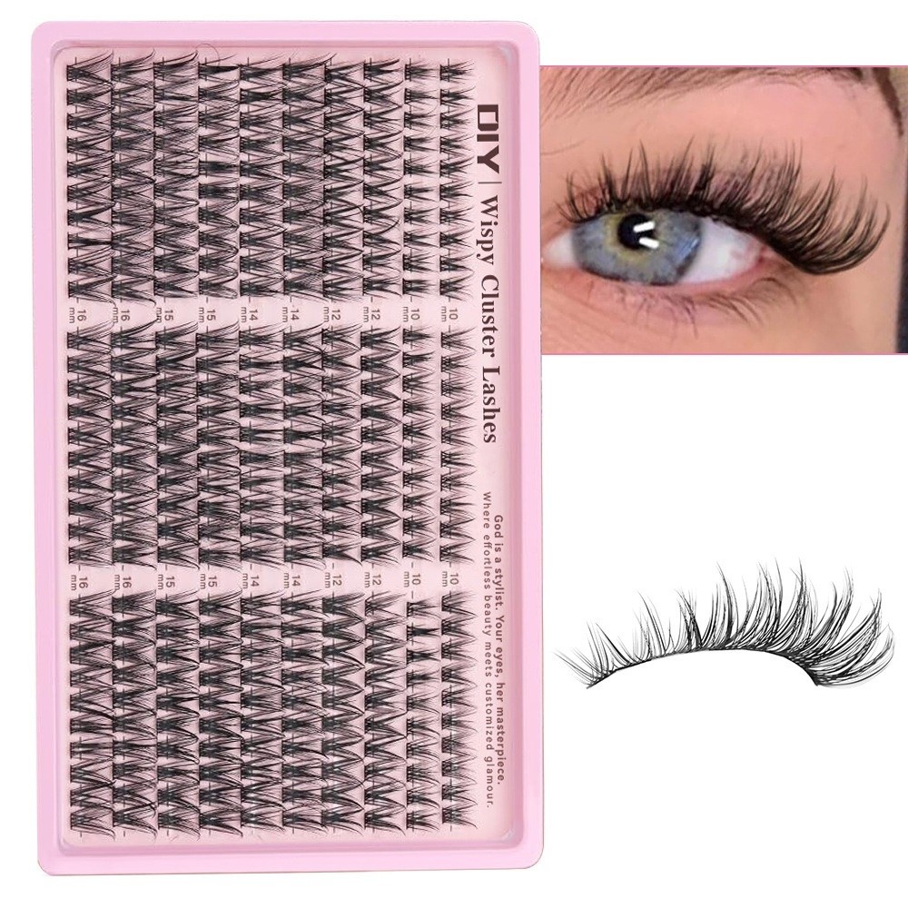 ขนตาปลอมแบบเป็นช่อ ความยาว 10- - Eyelash Extension Natural Look บทวิจารณ์และราคา