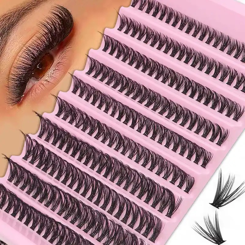 ขนตาปลอมแบบ DIY 200 ชิ้น 40P ข - Eyelash Extension Human Hair บทวิจารณ์และราคา