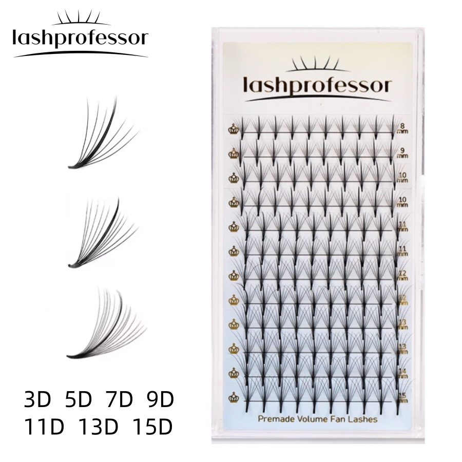 ขนตาปลอมแบบพัดสำเร็จรูป 3D/5D/ - Eyelash Extension Russian บทวิจารณ์และราคา