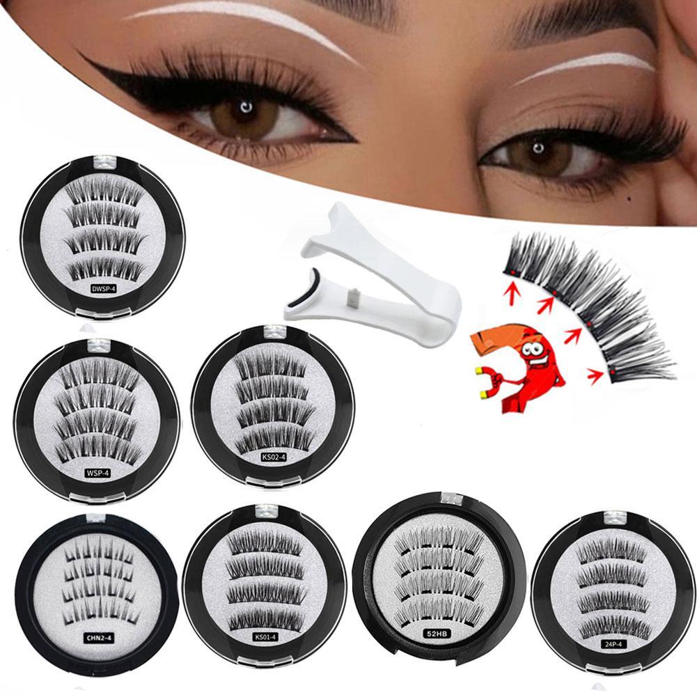 2 คู่ 3D แม่เหล็กขนตาปลอมขนตาป - Eyelash Extension For Asian Eyes บทวิจารณ์และราคา