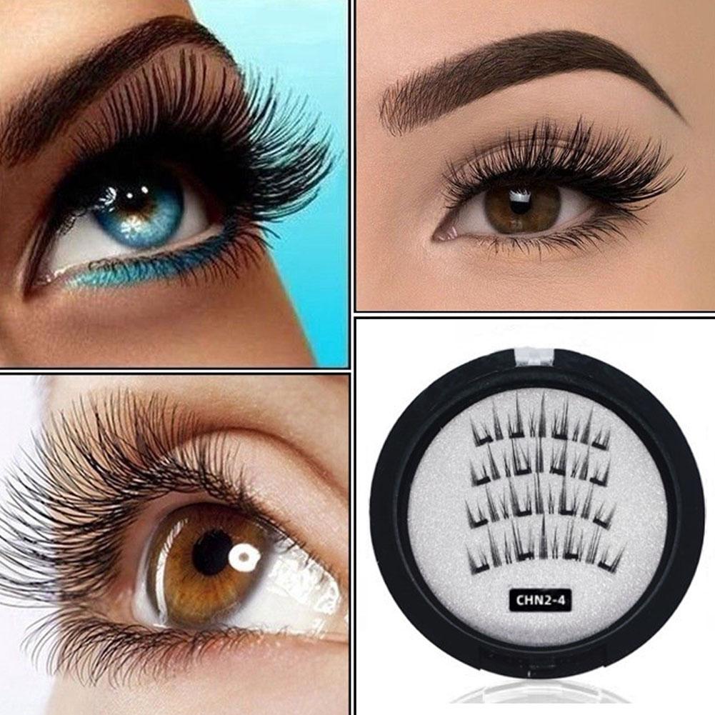 2 คู่ 3D แม่เหล็กขนตาปลอมขนตาป - Eyelash Extension For Asian Eyes บทวิจารณ์และราคา