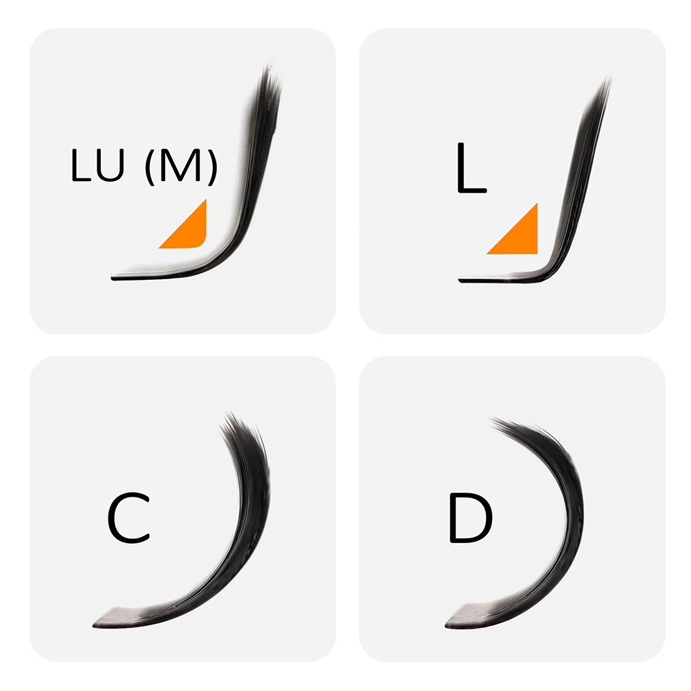 ขนตาปลอม MASSCAKU L LU M Curl  - Eyelash Extension Natural Look บทวิจารณ์และราคา