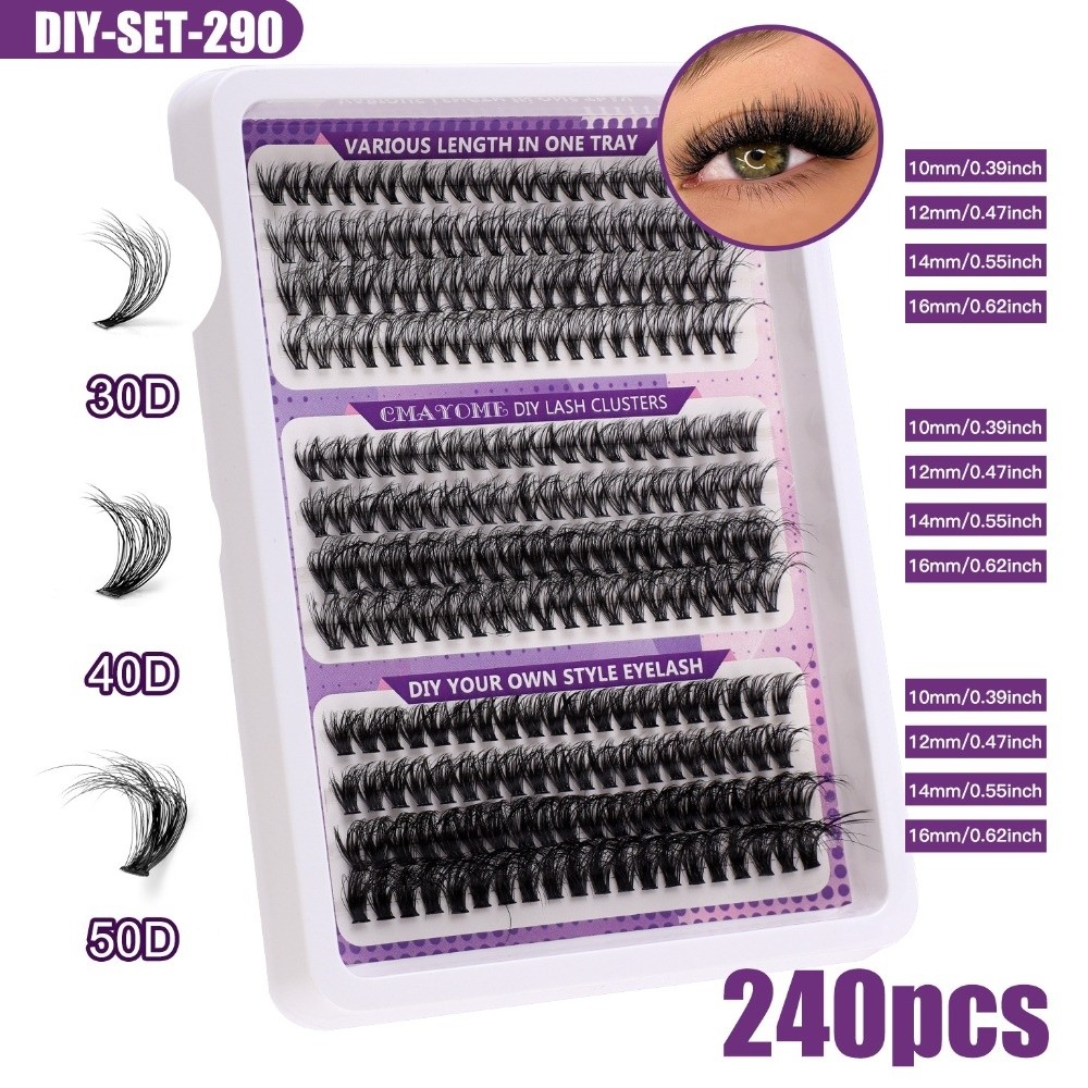 ขนตาปลอมแบบธรรมชาติ สไตล์ Wisp - Eyelash Extension Natural Look บทวิจารณ์และราคา