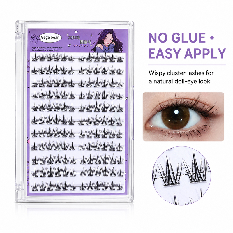 ขนตาปลอม Gege Bear แบบไม่ต้องใ - Eyelash Extension Human Hair บทวิจารณ์และราคา