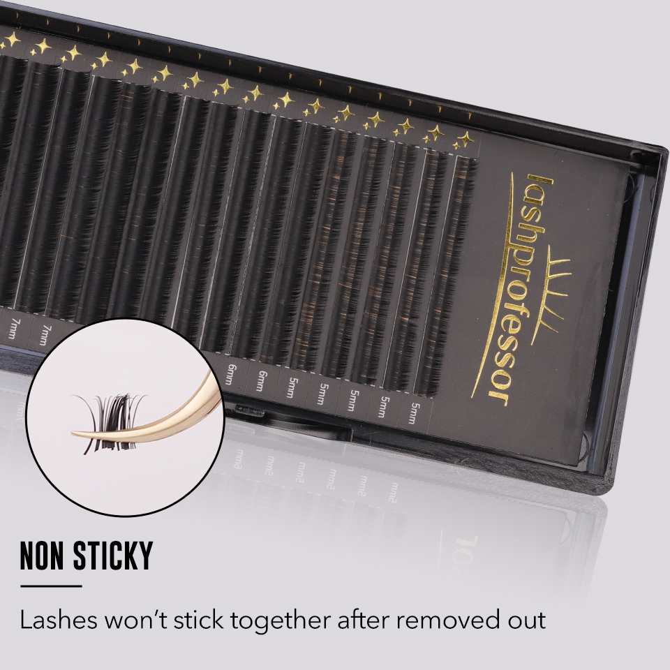 ขนตาปลอม Lashprofessor Faux Mi - Eyelash Extension Russian บทวิจารณ์และราคา