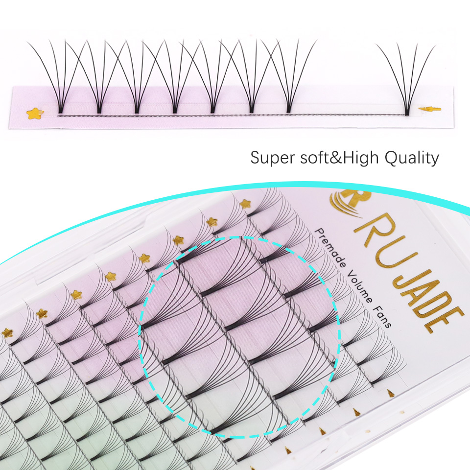 รูเจด ขนตาปลอมสำเร็จรูปแบบวอลล - Eyelash Extension Russian บทวิจารณ์และราคา