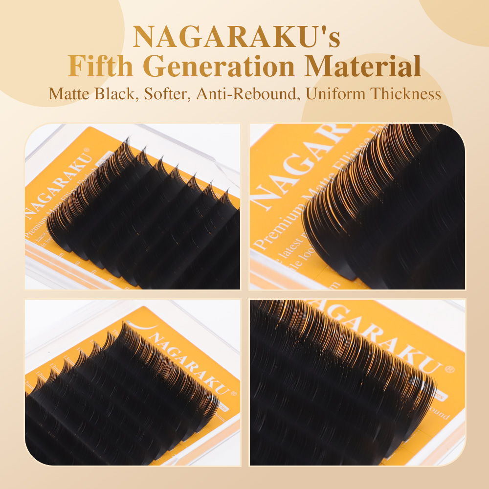 NAGARAKU New Air Series Premiu - Eyelash Extension Human Hair บทวิจารณ์และราคา